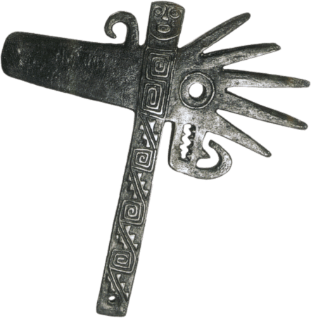 Toki (hacha insignia), réplica de arte precolombino del noroeste argentino
